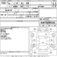 Jaguar XJ SERIES лот № 7102 оценка 3.5  с аукциона в Японии 2