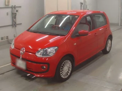 Volkswagen UP  с аукциона в Японии