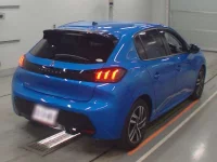 Peugeot 208 лот № 38171 оценка 4.5  с аукциона в Японии 1