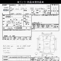 Volkswagen GOLF лот № 4084 оценка 3.5  с аукциона в Японии 6