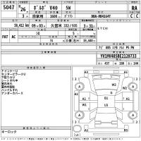 Volvo V40 лот № 5047 оценка RA  с аукциона в Японии 2