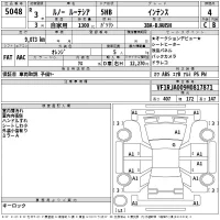 Renault LUTECIA лот № 5048 оценка 4  с аукциона в Японии 2
