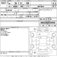 Volkswagen GOLF лот № 4217 оценка 4.5  с аукциона в Японии 2