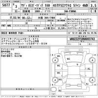 Audi A5 лот № 5077 оценка 3.5  с аукциона в Японии 2