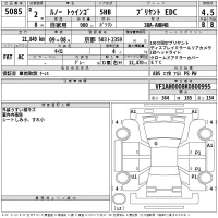 Renault TWINGO лот № 5085 оценка 4.5  с аукциона в Японии 2