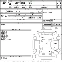 BMW MINI лот № 5023 оценка 4.5  с аукциона в Японии 2