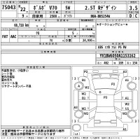 Volvo V70 лот № 75043 оценка 3.5  с аукциона в Японии 2