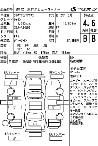 Citroen C3 лот № 60172 оценка 4.5  с аукциона в Японии 7