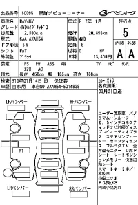 Toyota RAV4 лот № 60095 оценка 5  с аукциона в Японии 7