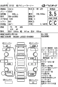 Daihatsu MIRA E S лот № 20122 оценка 3.5  с аукциона в Японии 7