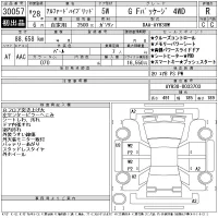 Toyota ALPHARD лот № 30057 оценка R  с аукциона в Японии 11