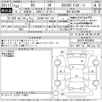 Lexus RX лот № 30111 оценка 4.5  с аукциона в Японии 11