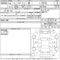Audi A1 лот № 38099 оценка 4  с аукциона в Японии 11