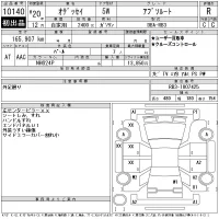 Honda ODYSSEY лот № 10140 оценка R  с аукциона в Японии 10