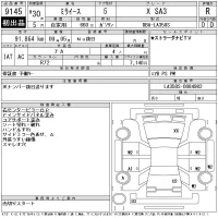 Daihatsu MIRA E S лот № 9145 оценка R  с аукциона в Японии 11