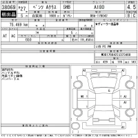 Mercedes-Benz A CLASS лот № 38069 оценка 4.5  с аукциона в Японии 11