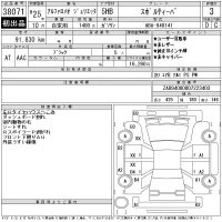 Alfa Romeo Giulietta лот № 38071 оценка 3  с аукциона в Японии 11