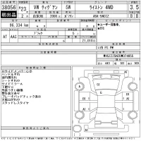 Volkswagen TIGUAN лот № 38056 оценка 3.5  с аукциона в Японии 11