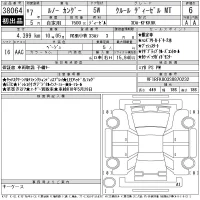 Renault KANGOO лот № 38064 оценка 6  с аукциона в Японии 11