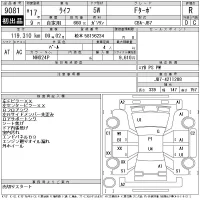 Honda LIFE лот № 9081 оценка R  с аукциона в Японии 11