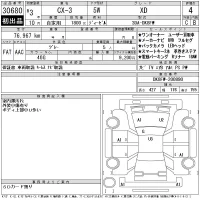Mazda CX-3 лот № 30680 оценка 4  с аукциона в Японии 11