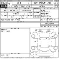 Mazda CX-8 лот № 30648 оценка 4.5  с аукциона в Японии 10