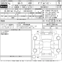 Toyota COROLLA лот № 36529 оценка 5  с аукциона в Японии 11