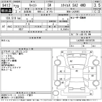 Daihatsu Cast лот № 9412 оценка 3.5  с аукциона в Японии 10