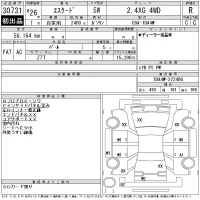 Suzuki ESCUDO лот № 30731 оценка R  с аукциона в Японии 11