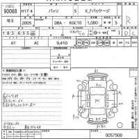 Toyota PASSO лот № 90068 оценка R  с аукциона в Японии 10