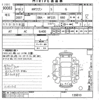 Suzuki MRWAGON лот № 90083 оценка R  с аукциона в Японии 10