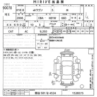 Mitsubishi EK WAGON лот № 90078 оценка 4  с аукциона в Японии 10