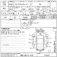 Mazda FLAIR лот № 175 оценка 3.5  с аукциона в Японии 10