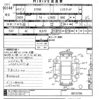 Daihatsu MIRA лот № 90144 оценка 3.5  с аукциона в Японии 10