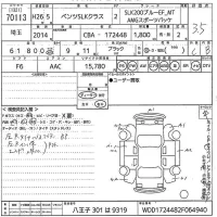 Mercedes-Benz SLK CLASS лот № 70113 оценка 3.5  с аукциона в Японии 9
