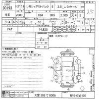 Subaru LEGACY OUTBACK лот № 90193 оценка 3.5  с аукциона в Японии 10