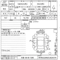Volkswagen CROSS POLO лот № 90192 оценка 4  с аукциона в Японии 10