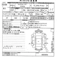 Toyota LAND CRUISER PRADO лот № 70184 оценка 3.5  с аукциона в Японии 11