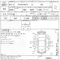 Mazda AXELA лот № 92017 оценка R  с аукциона в Японии 10