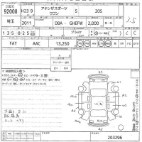Mazda ATENZA WAGON лот № 92008 оценка 3.5  с аукциона в Японии 10
