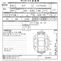 Mazda FLAIR лот № 90228 оценка 3.5  с аукциона в Японии 10
