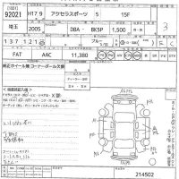 Mazda AXELA лот № 92021 оценка 3  с аукциона в Японии 10
