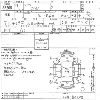 Subaru VIVIO лот № 85205 оценка R  с аукциона в Японии 10