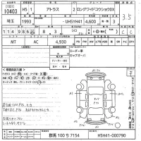Nissan ATLAS лот № 10403 оценка 3.5  с аукциона в Японии 8
