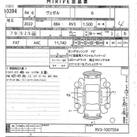 Honda VEZEL лот № 10394 оценка 4  с аукциона в Японии 10