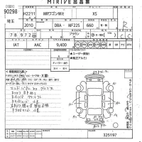 Suzuki MRWAGON лот № 90298 оценка R  с аукциона в Японии 10
