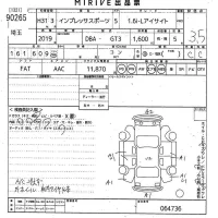 Subaru IMPREZA лот № 90265 оценка 3.5  с аукциона в Японии 10
