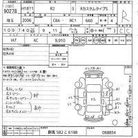 Subaru R2 лот № 90278 оценка R  с аукциона в Японии 10