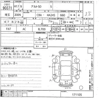 Suzuki ALTO лот № 90371 оценка 3.5  с аукциона в Японии 10