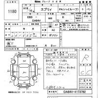 Suzuki EVERY лот № 1180 оценка R  с аукциона в Японии 5